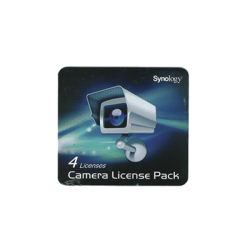 Licencia para 4 cámaras IP en servidores SYNOLOGY