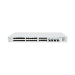 Switch administrable Capa 3, 24 puertos SFP 1G, 8 puertos Ethernet 1G Combo y 4 SFP+ 10G, gestión remota en la nube