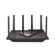 Router Triple Banda WiFi 6E / AX5400 MU-MIMO / 1 Puerto WAN 1 10/100/1000 Mbps / 4 Puertos LAN 10/100/1000 Mbps / 1 puerto USB 3.0 / 6 antenas de alta ganancia / OneMesh ™