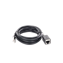 Cable de Extensión Cat6 RJ45 F/UTP / Macho a Hembra / 2m / Método de conexión 568B / Velocidad de transmisión 1000Mbps / Ancho de banda del canal 250MHz / Caja de Cobre / Negro