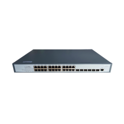 Switch Core Gigabit / Administrable Capa 3 / 24 Puertos 1000 Mbps / 6 Puertos SFP+ 10 G de Uplink / IGMP / VLAN / GRMP