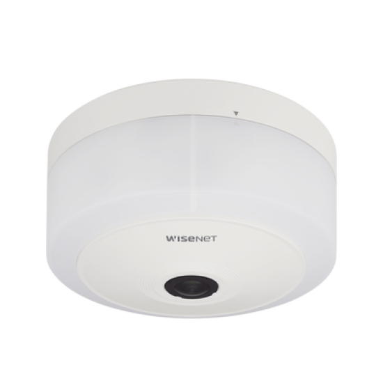 Fisheye IP 12 Megapixel / WDR 120dB / PTZ Digital 16X / Para aplicaciones de estacionamiento 