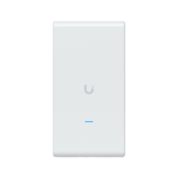 Punto de Acceso UniFi WiFi 6 Mesh Pro/ 2.4 y 5 GHz / MU-MIMO 2x2 por banda / para exterior IPX6 / 2 puertos GbE (x1 PoE IN, x1 puerto de red) hasta 250 dispositivos, montaje en pared o mástil