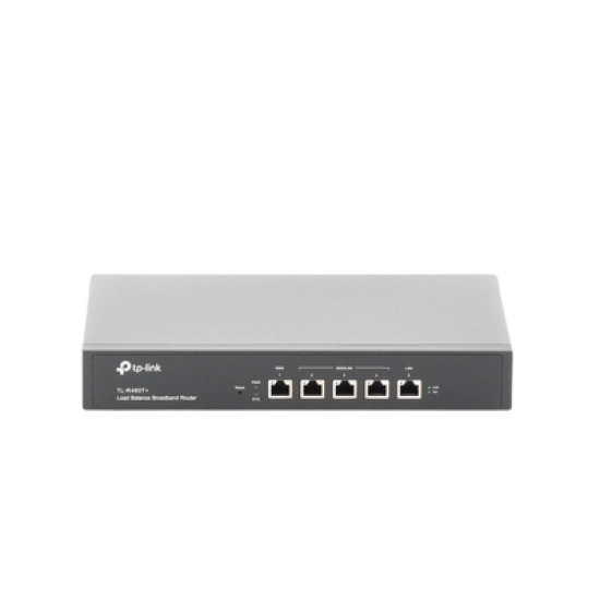 Router Balanceador de Carga Multi-Wan, 1 puerto LAN 10/100 Mbps, 1 puerto WAN 10/100 Mbps, 3 puertos Auto configurables LAN/WAN, Sesiones Concurrentes 30,000 para Negocios Pequeños y Medianos