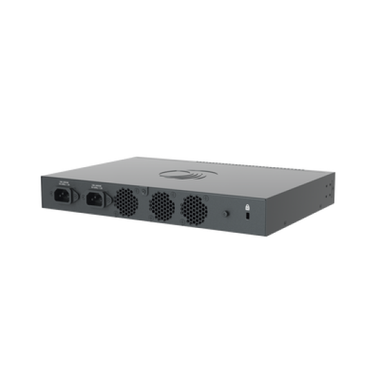 Switch cnMatrix EX3024F Ideal para Distribución en una Red Empresarial / 24 Puertos de Fibra Óptica SFP+(10 Gbps) / Capa 2 y Capa 3 / Doble Fuente de Alimentación en Corriente Alterna / Gestión Gratuita Desde la Nube