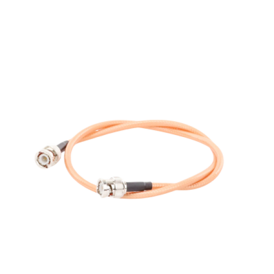 Jumper con Cable LP142 de 60 cm, con Conectores BNC Macho a BNC Macho.