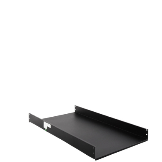 Charola Fija de Sujeción Lateral, 90 cm de Profundidad, 2U. Compatible con LP-60120-XX-UR2