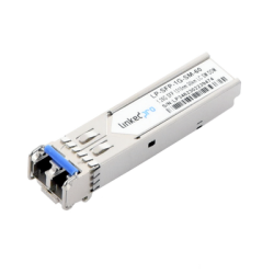 Transceptor Óptico SFP (Mini-Gbic) / Monomodo 1310 nm / 1.25 Gbps / 1000BASE-EX / Conectores LC/UPC Dúplex / DDM / Hasta 60 km 