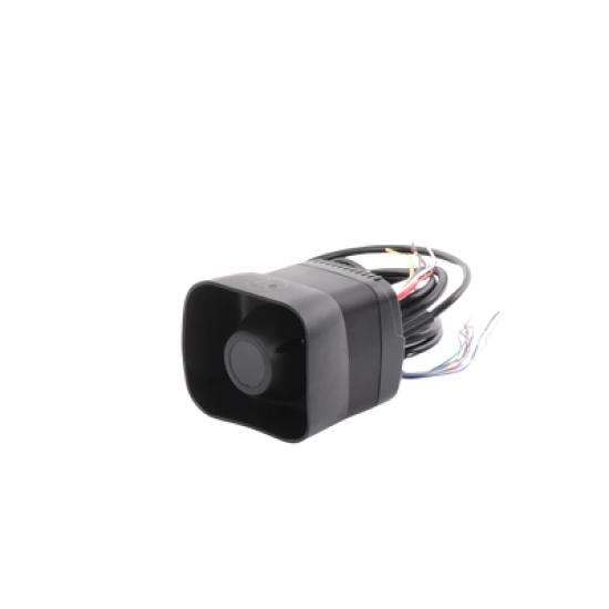 Sirena/Bocina Compacta Para Motocicleta de 30 Watts, Incluye Controlador y Microfono