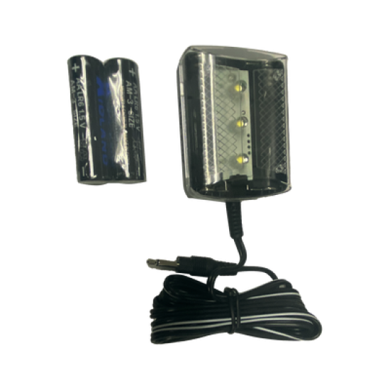 Luz LED estroboscópica de alta visibilidad en color blanca, para uso en WR120 