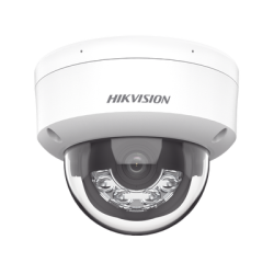 [Dual Light] Domo IP 6 Megapixel / Lente 2.8 mm / 30 mts IR + 30 mts Luz Blanca / Micrófono Integrado / ACUSENSE Lite / Exterior IP67 / H.265 / PoE / ONVIF