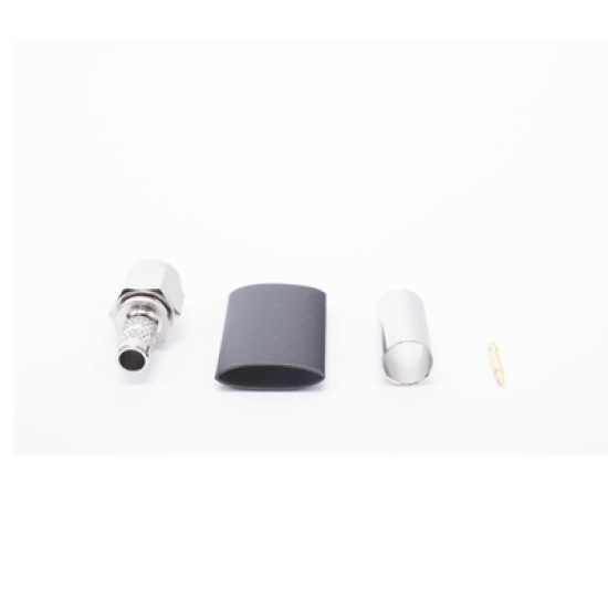 Conector SMA Macho de anillo plegable para Cable RG-142/U.