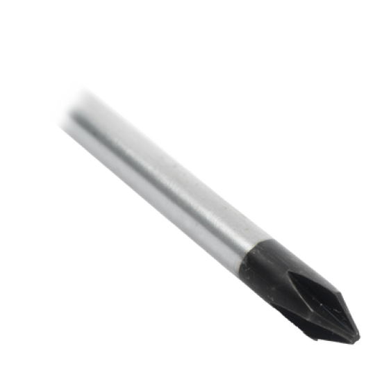 Juego de 6 desarmadores CrV con organizador y Mango Bicolor.