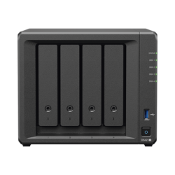 Servidor NAS de 4 Bahías  / Hasta 72 TB / Servicio Nube Gratis (P2P) / Administración Remota y Respaldo Programado