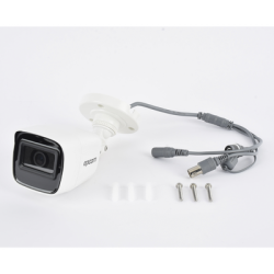 AUDIO POR COAXITRON / Bala TURBOHD 2 Megapixel (1080p) / Gran Angular 106° / Lente 2.8 mm / 25 mts IR EXIR / Exterior IP66 / 4 Tecnologías / dWDR