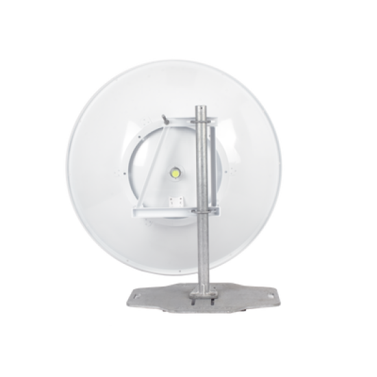 Antena direccional de 4 ft, 5.9 a 7.1 GHz, Ganancia 36 dBi, Conectores RP-SMA Hembra, Polarización doble, incluye montaje para torre o mástil 