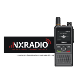 12 meses de Servicio NXRadio para Terminales de Radio Android TE320, RG360, RG750 y M6L