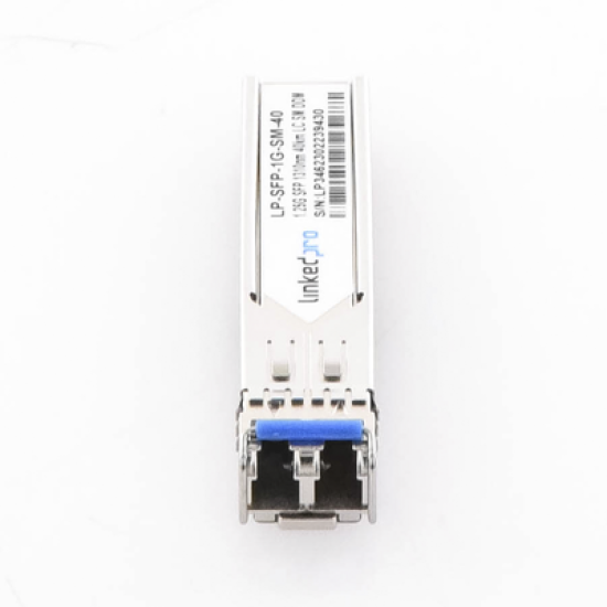 Transceptor Óptico SFP (Mini-Gbic) / Monomodo 1310 nm / 1.25 Gbps / 1000BASE-EX / Conectores LC/UPC Dúplex / DDM / Hasta 40 km 