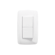 Apagador Escalera Doble de 127 v~60 Hz 10 A / Color Blanco.