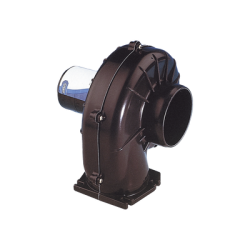 Soplador de ventilación marina de 3 pulgadas con montaje en brida, construido en plástico reforzado