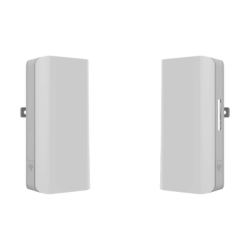 Kit completo Punto a Punto Pre-Configurado hasta 1 Km listos para enlazar, administrable en la Nube, Banda 5Ghz AC WAVE2 MU-MIMO 2X2, Puertos 10/100.