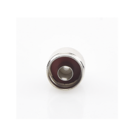 Conector N Macho para 75 Ohm de Anillo Plegable para cable RG-11, Niquel /Oro /Teflón.