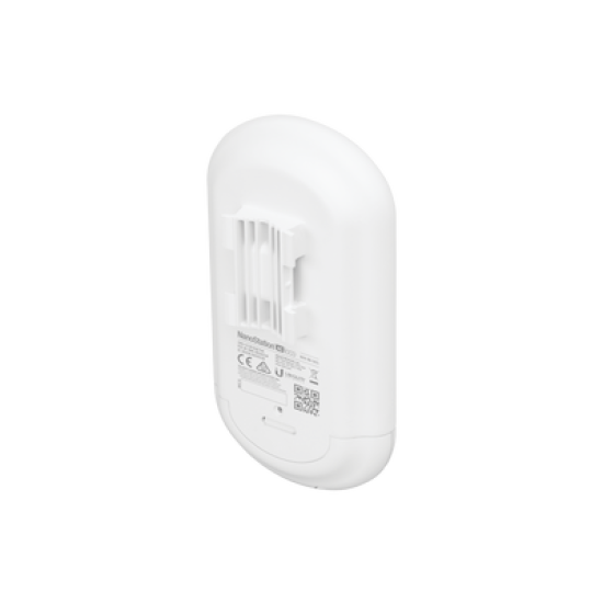 NanoStation airMAX Loco5AC CPE hasta 450 Mbps, 5 GHz (5150 - 5875 MHz), con antena integrada de 13 dBi, no incluye adaptador PoE