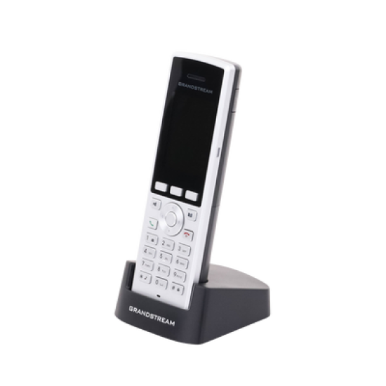  Teléfono WiFi portátil empresarial con 2 lineas y cuentas SIP, Bluetooth y botón Push-to-talk