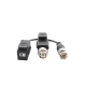 Kit de Transceptor (Balluns) TURBOHD con Boton Push / Hasta 8 MP (4K) / 100% Cobre / Soporta HD-TVI / AHD / CVI / CVBS / Audio por Coaxitron / Datos para Menu de Configurar de Cámaras 