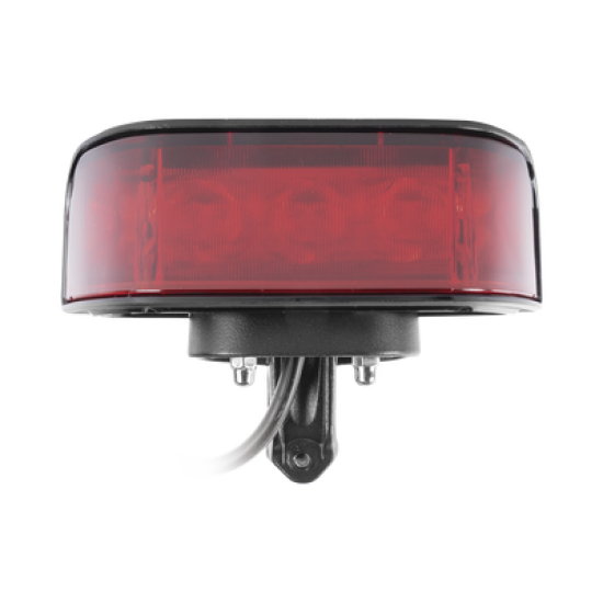 Luz Frontal Ultra Brillante para motocicleta, color rojo