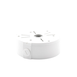 Caja de Conexiones Universal / Uso en Interior / Fabricada en Metal / Color Blanco / Uso en Bala - Domo - Turret