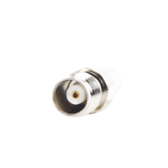 Adaptador en Línea de Conector TNC Hembra a SMA Macho, Níquel/ Oro/ Teflón..