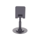 Soporte para Teléfono Celular Giratorio | 360° de Rotación | Angulo Ajustable | Altura Ajustable 17-20cm  | Antideslizante | Ejes Giratorios de Alta Precisión| Plegable | Aluminio | Color Gris