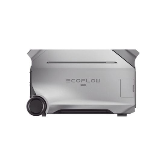 Estación de Energía Portátil DELTA PRO 4096Wh Litio LFP / 5 AC 4000W (8000W Pico) / 2 USB-C 100W / Capacidad para Aumentar Respaldo / Cargador de Coche 10A a 12.6V / Conectividad WiFi y Bluetooth (App) / Carga Solar 2600W Max. (2 Puer