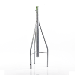 Tramo de Remate (Copete) para Tramo STZ-30 Galvanizado Electrolítico con Opresores para Pararrayo.