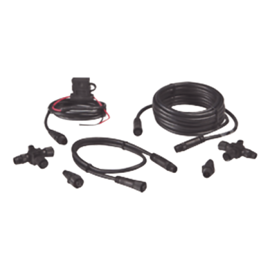 Kit de cables NMEA2000, incluye cable de alimentación, 2 conectores T, terminadores, cable de 60 cm y cable de 4.5 m