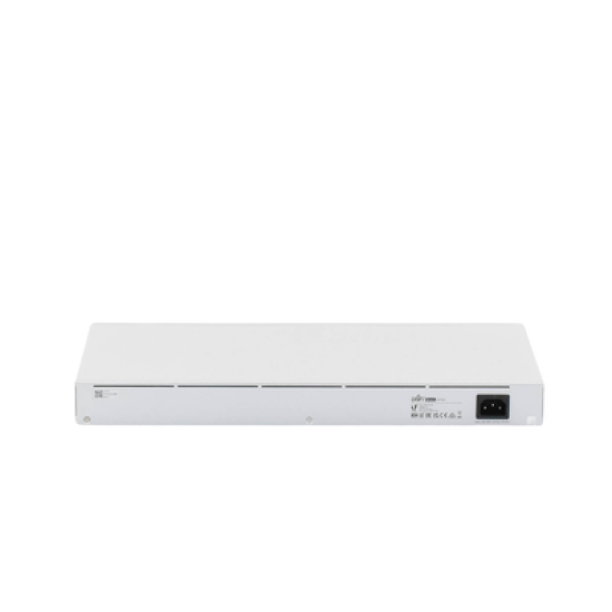 UniFi Switch USW-24-POE Gen2, Capa 2 de 24 puertos (16 puertos PoE 802.3af/at + 8 puertos Gigabit) + 2 puertos 1G SFP, 95W, pantalla informativa