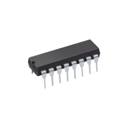  Circuito Integrado, Doble Contador Binario de 4 Etapas, DIP-14