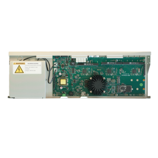 RB1100AHx4 Dude Edition, 13 Puertos Gigabit, Almacenamiento M.2 60GB para Base de Datos Dude