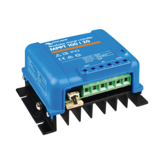 BlueSolar MPPT 100/20. Controlador Solar MPPT 20A, Voltaje Selección Automática: 12/24/48 Vcc.