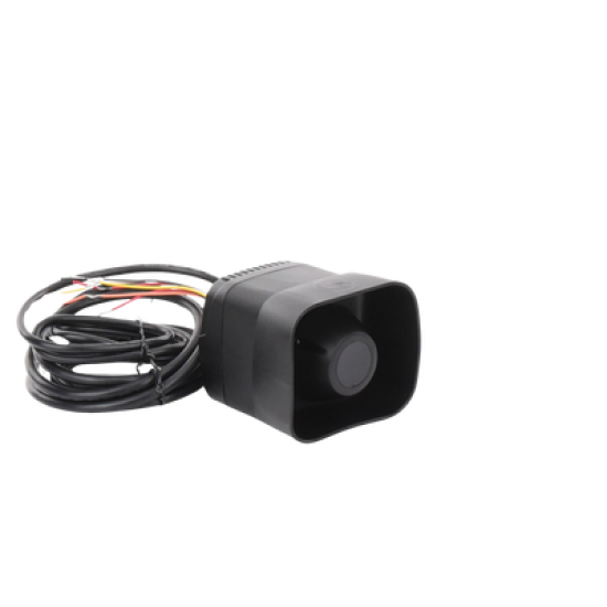 Sirena/Bocina Compacta Para Motocicleta de 30 Watts, Incluye Controlador y Microfono