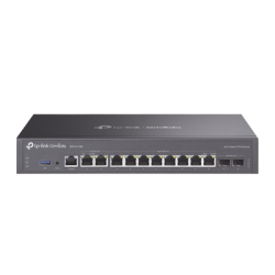 Router Omada VPN / SDN Multi-WAN Gigabit / 2 Puertos WAN/LAN RJ45 2.5 Gigabit / 8 Puertos WAN/LAN RJ45 Gigabit / 2 Puertos WAN/LAN SFP Gigabit / 1,000,000 Sesiones Concurrentes / Administración Centralizada Omada o Stand-Alone