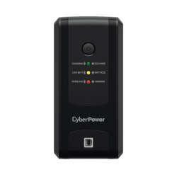 UPS de 550 VA/275 W, Topología Línea Interactiva, Entrada 120 Vca NEMA 5-15P, y 8 Salidas NEMA 5-15R, Puerto USB, Con Regulador de Voltaje (AVR)