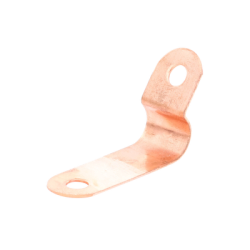 Abrazadera de Cobre para Sujeción de Bajada en Pared