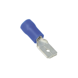 Terminal tipo macho aislada / 12 - 10 AWG / Amarillo / Paquete de 25 piezas.