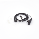 Micrófono de Solapa de 2 Hilos, para radios GP300/ SP-50/ P1225/ PRO3150/ MAG ONE/ EP450/ EP350  y para TC-500/ 518/ 600/ 610/ 700