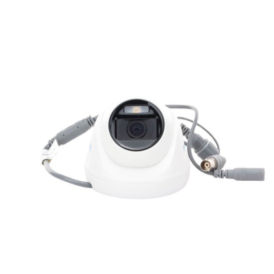 Turret TURBOHD 1080p / Imagen a Color 24/7 / Lente 2.8 mm / ColorVu Lite / Luz Blanca 20 mts / Uso en interior / Policarbonato