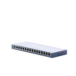 Switch Gigabit no administrable de 16 puertos 10/100/1000 Mbps para escritorio