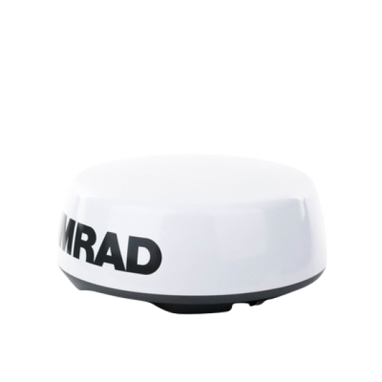 Radar tipo domo serie HALO20 de 24NM.  Incluye cable de 10m y cable adaptador Ethernet