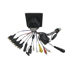 Estéreo marino sumergible IP66, con pantalla de 2.7 pulgadas, conexión Bluetooth, iluminación multicolor variable, con entrada USB 